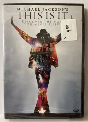 Michael Jacksons This Is It (New Sealed DVD, 2010) See Photos!
