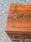 Vintage Cedar Chest Trinket Jewelry Box + Estate Jewelry Beads — photo 9