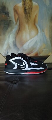 Nike Kyrie 5 Low Size 9 DJ6012 001 Black White Red