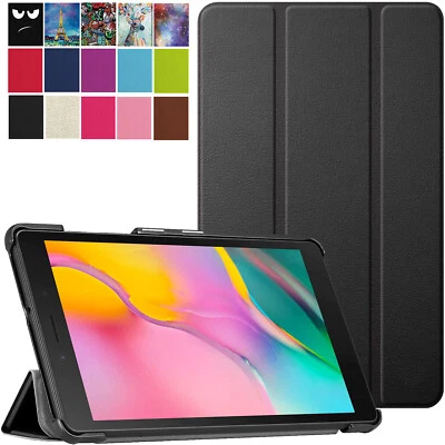 Schutzhülle +Panzerfolie für Samsung Galaxy Tab A 8.0 T290 2019 Smart Cover -3 - Bild 1 von 4