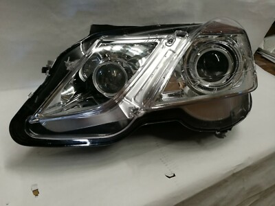 Headlight LH Driver Side Fit 2010-13 Mercedes-Benz E-Class 