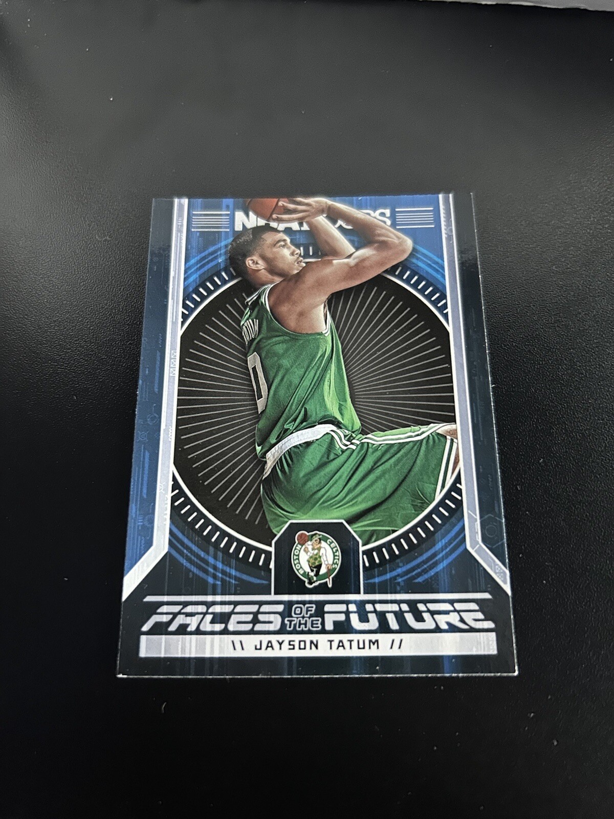 2017-18 NBA Hoops Jayson Tatum #4 Faces of the Future Rookie RC