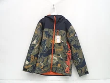 QUIKSILVER D MORTON RIPPER CAMO MEN'S LARGE SNOWBOARD / SKI WINTER JACKET