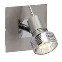 Brilliant Lampe Kassandra Led Wandspot Eisen/Chrom | 1X LED-PAR51, GU10, 3W LED-