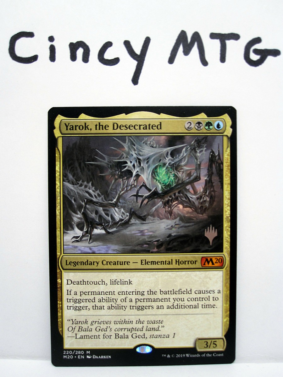 Yarok, the Desecrated Promo - 1x x1 - Core Set 2020 - PM20 - NM