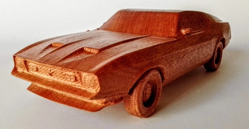 Ford Mustang Mach1 - 1:16 Modello in scala di auto in legno Replica Collezione - Immagine 2 di 4