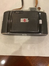 VINTAGE KODAK TOURIST FOLDING CAMERA KODET LENS F/12.5 FLASH KODON SHUTTER Case