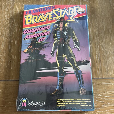 Filmation's Bravestarr Colorforms Adventure Set New NIB 1986 80s Cartoon sealed