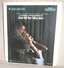 New Sealed Dial M For Murder CED Videodisc Rca Selectavision Grace Kelly