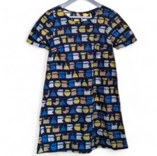 Marc by Marc Jacobs Mini Dress Size 6 Blue yellow 