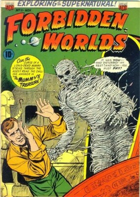 FORBIDDEN WORLDS #1-145 FULL RUN ON DVD ROM VINTAGE ACG HORROR SUSPENSE COMICS 