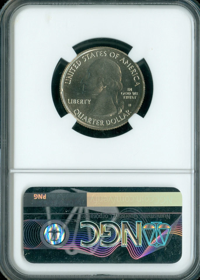 2014 D ARCHES QUARTER NGC MS68 PQ MAC PL & FINEST SPOTLESS .  - Image 2 of 2
