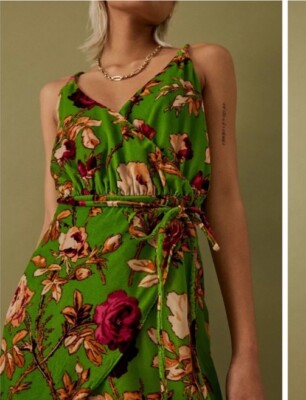 green emerald velvet dress The Green Stand Cut Out Velvet Mini Dress & Reviews - Green - Dresses