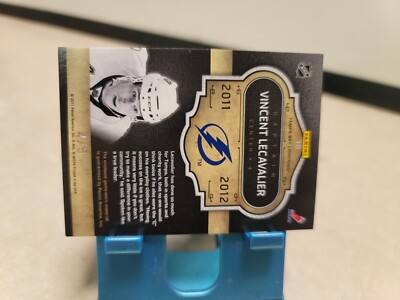 Carte Vincent Lecavalier 2011 SSP 4/5 Patch Porté, Hockey Sur Glace