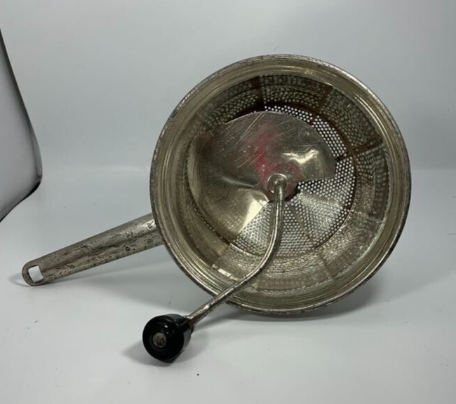 Vintage Stainless Steel Foley Food Mill Food Mill Ricer Strainer Masher