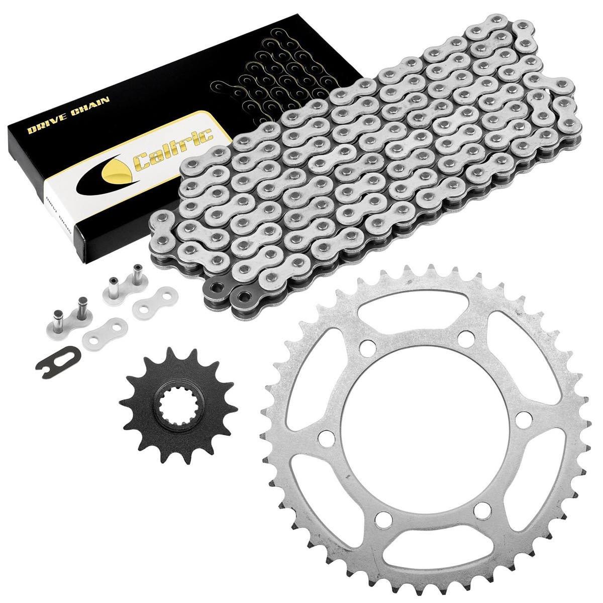 ケンティー　1104545 Drive Chain & Sprockets Kit for Kawasaki Ex300 Ninja 300 Abs Se
