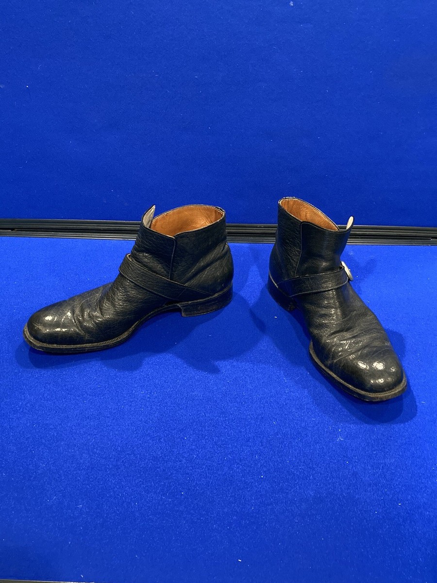 Vintage LeeKee Kowloon Pebbled Leather Boots Size 10-10.5M s-l400.jpg main image 3