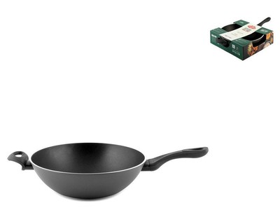 Wok Ballarini Non-Stick Aluminum Induction 12 5/8in 2 Handles