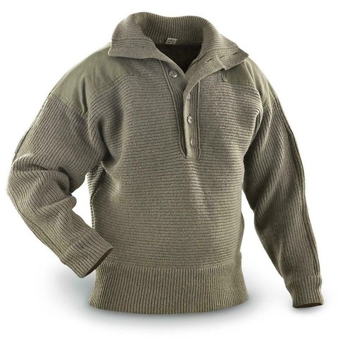 Boiled Wool Sweater Pullover Commando 