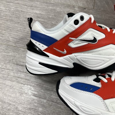 nike m2k tekno summit white orange