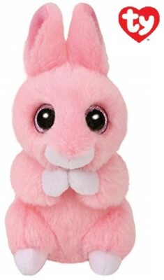 Hase Jasper Plüschtier Glitzeraugen 10 cm ty Hasenbaby Pink Kuscheltier Rosa  