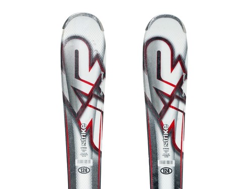 Mini Ski Erwachsene Gebraucht K2 " Strike“ Größe: 124 CM = 1 Mtr 24 + - Bild 2 von 5