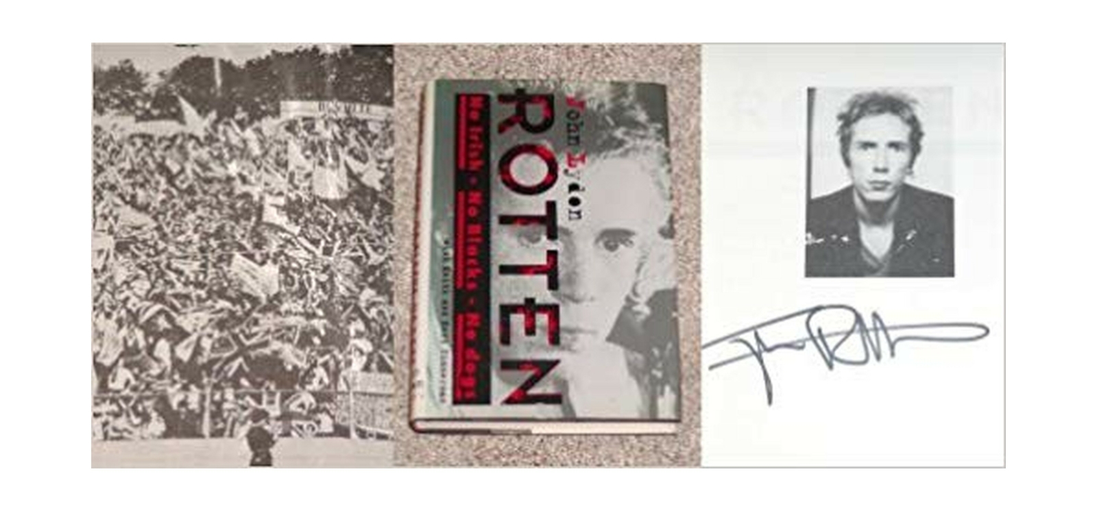 Rotten No Irish No Blacks No Dogs By John Lydon Hardcover For Sale Online Ebay