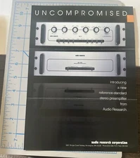 AR AUDIO RESEARCH SP11 Preamplifier Dealer Spec Sheet