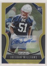 2019 Panini Prizm Rookies Gold Prizm Auto 4/10 Joejuan Williams #398 Auto ow1