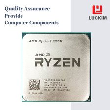 CPUAMD Ryzen 3 1300X CPU - Socket AM4 4 Cores 4 Threads 3.50GHz 8MB L3 Cache 65W