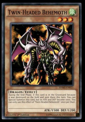 Twin-Headed Behemoth Structure Deck: Yugi Muto SDMY-EN023 Yugioh LP