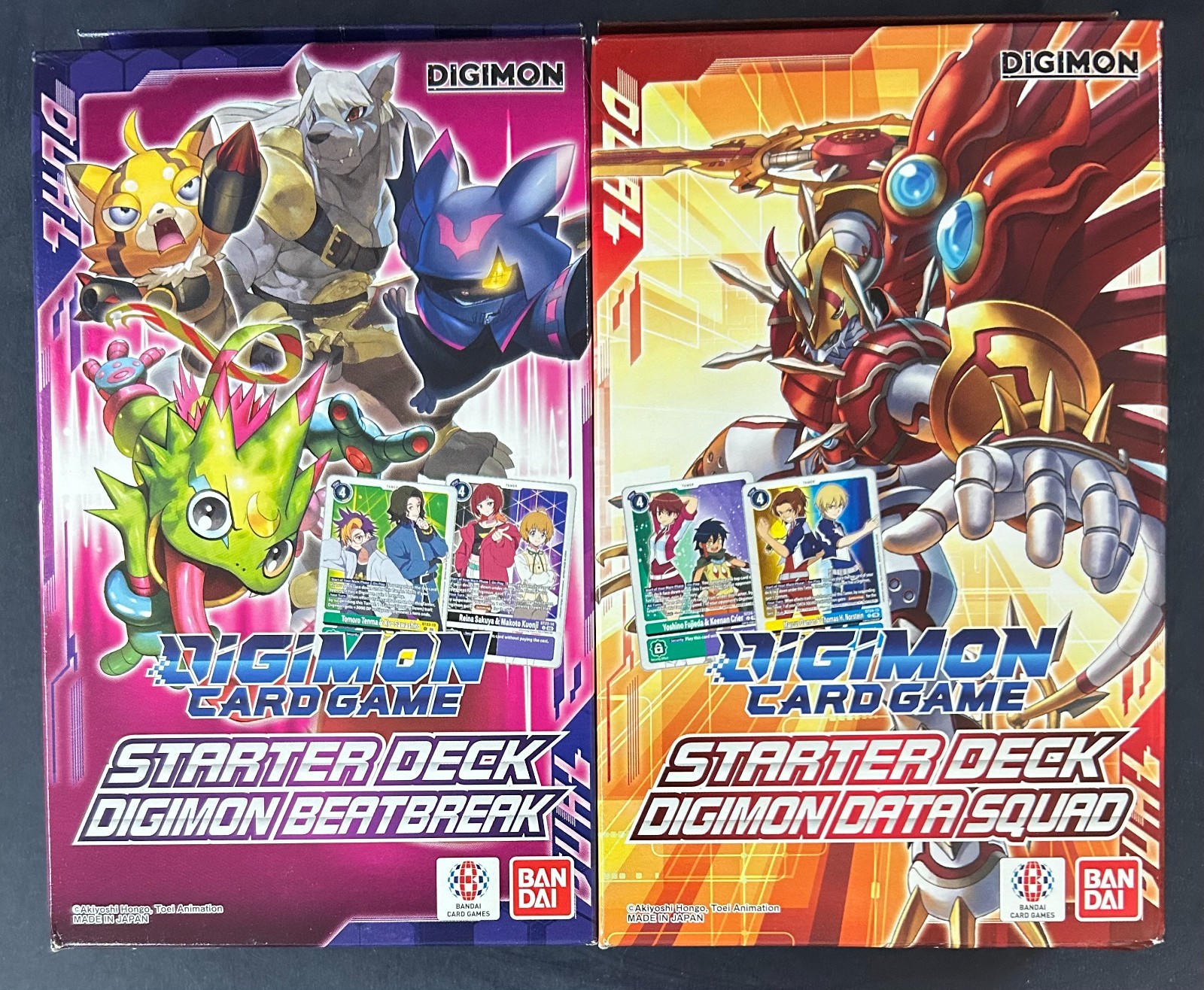 Bandai Digimon Juego de Cartas Barajas de Inicio Beatbreak & Data Squad NUEVO ✅