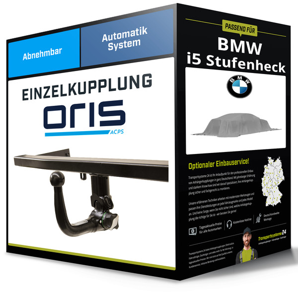 Abnehmbare AnhäNgerkupplung für BMW I5 Stufenheck 23- Typ G60 / G90 / G68 Oris-image