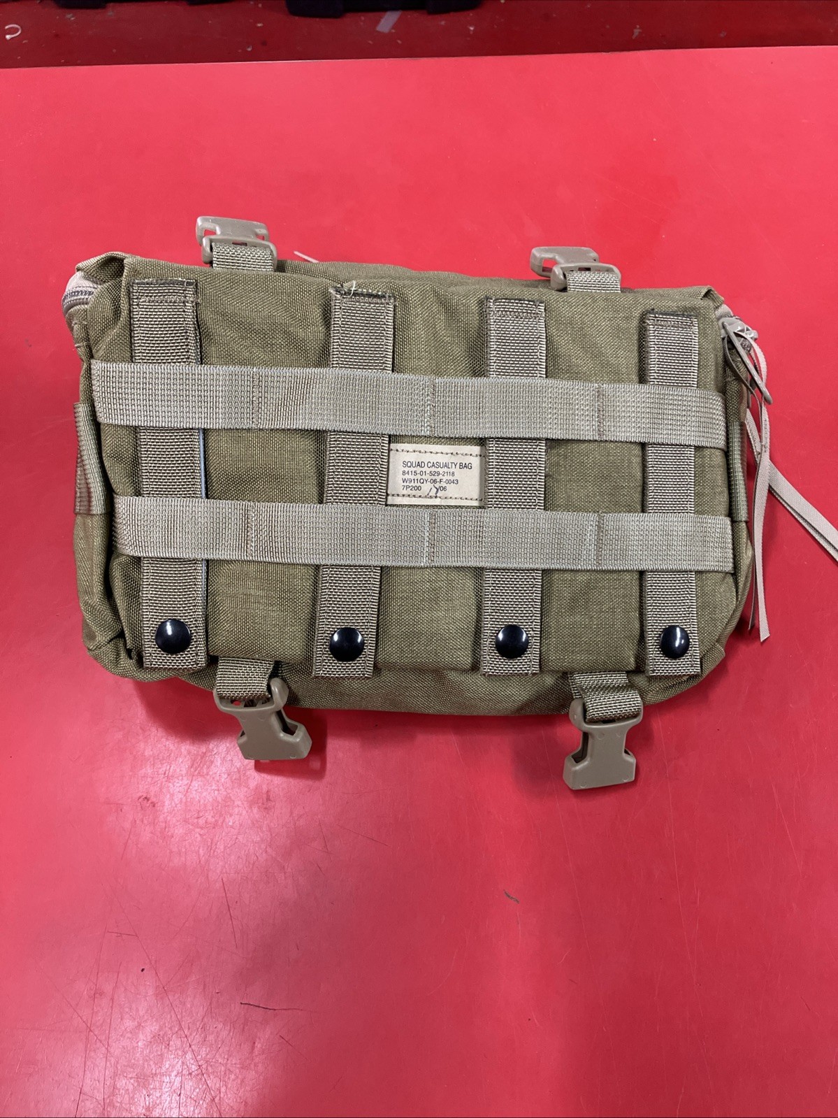 EAGLE INDUSTRIES SQUAD CASUALTY BAG MOLLE BUTTPACK-KHAKI