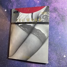 Fredericks Of Hollywood Legware Scallop Lace Top Thigh High Stockings Medium