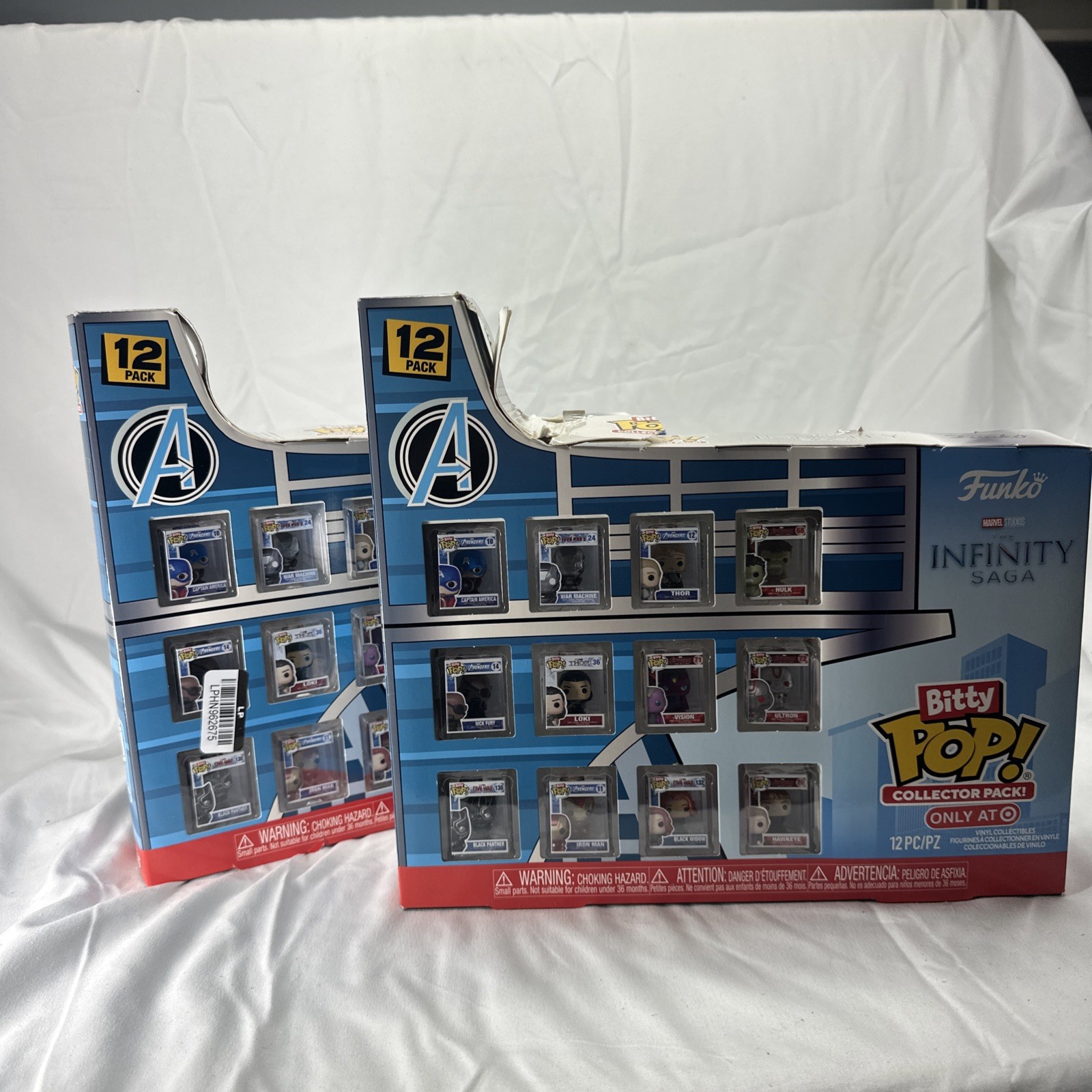 Funko Bitty Pop!: Marvel - Bitty Pop! Pack Avengers The Infinity 2 cajas