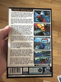 Sega Cyber Speedway for Saturn PAL Boxed Game with Manual