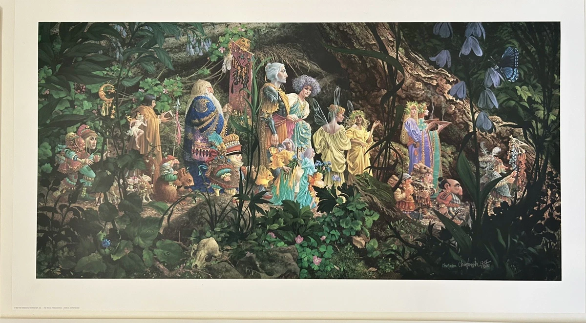 James C. Christensen Single Piece Limited Edition Art Prints for