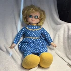 Vtg 1967 Mattel Mrs. Beasley 21" Doll Pull String But *No-Talk* With Glasses!!
