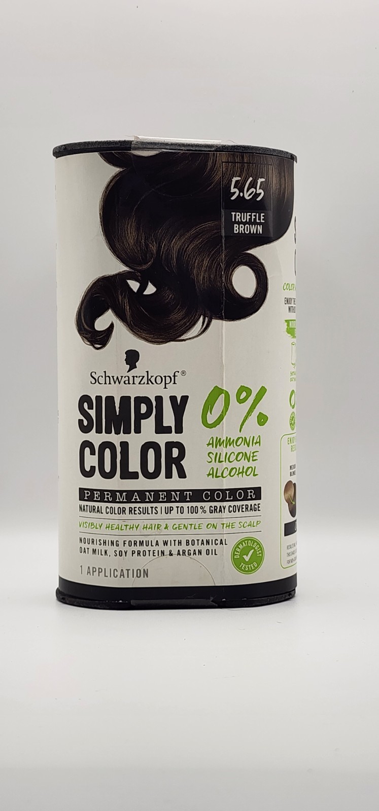 Permanent Color 5.65 Truffle Brown 100% Gray Coverage