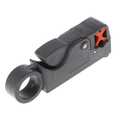 1pc Rotary Cutter Tool Coax Coaxial Cable RG58 RG6 Stripper for Grey
