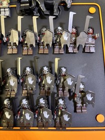 LEGO Lord of the Rings Uruk-Hai Azog Lurtz Ringwraith Orc Goblin Troll Army READ