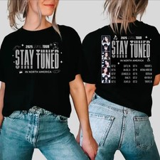 Stayc Stay Tuned Tour 2025 T-Shirt, Stayc I Want It Unisex T-Shirt