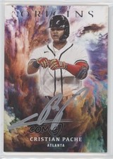 2021 Panini Chronicles Origins Signatures Silver Ink Cristian Pache Auto 1u6