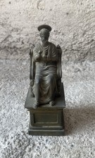 San Pietro in Cattedra - Statua Vintage in Bronzo/Ottone - Arte Sacra Vaticano