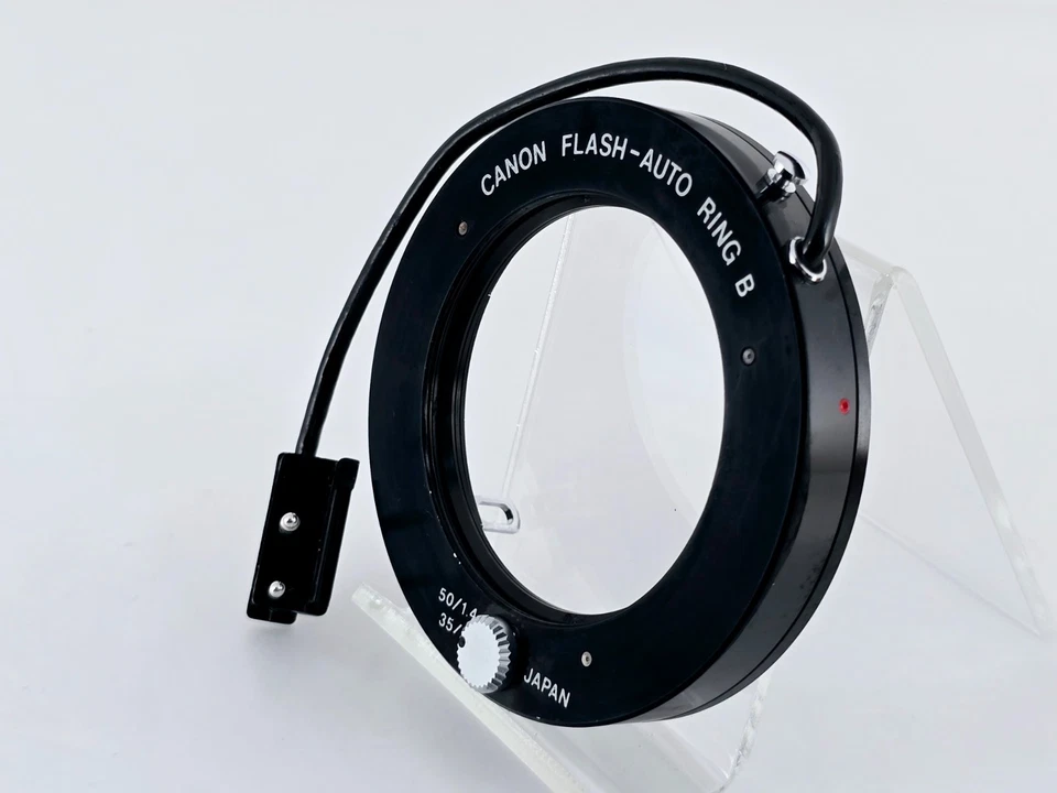 🌸[Near MINT] Canon Flash-Auto Ring B 50mm F1.4 35mm F2 From Japan - Image 3 of 4