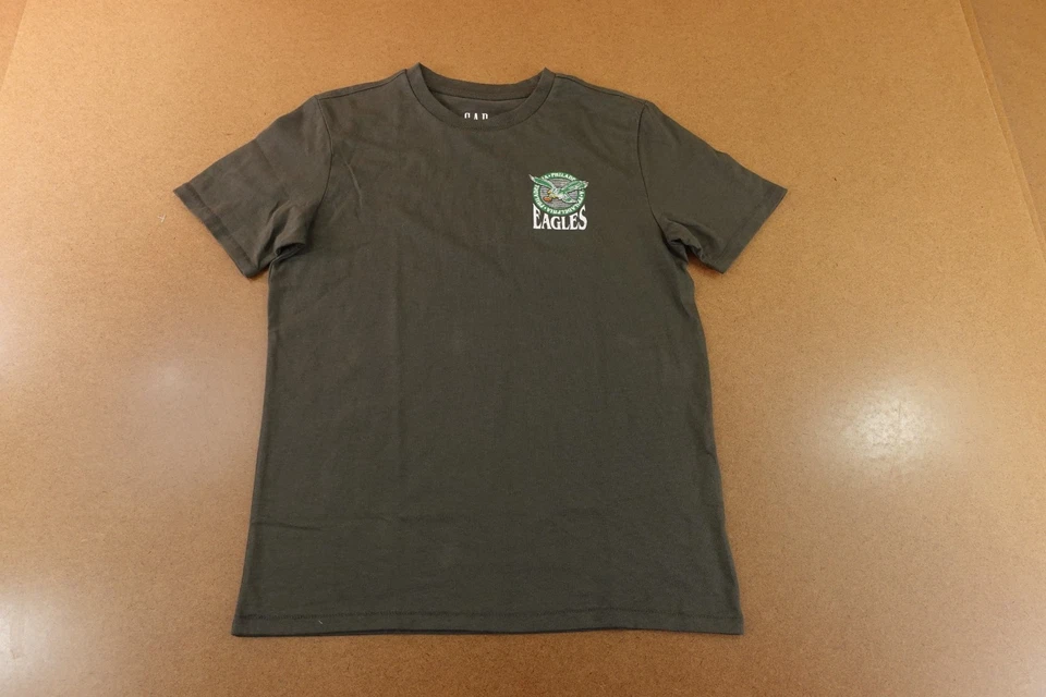 Camiseta Philadelphia Eagles X Gap comida chatarra niños talla 14-16 manga corta gráfica nueva con etiquetas Foto 3 de 4