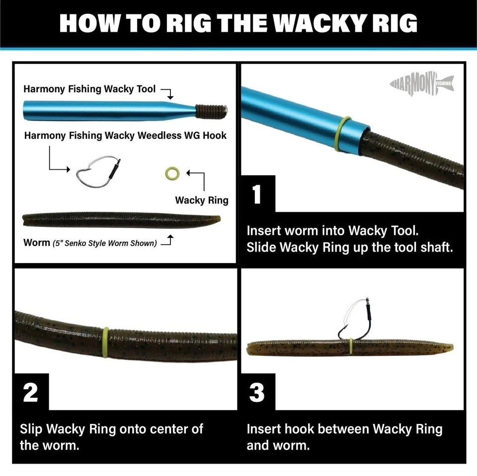 Wacky Rings (100pk) – O-Rings for Wacky Rigging Senkos/Worms/Soft Stickbaits - Image 3 of 4