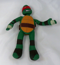 Teenage Mutant Ninja Turtles Raphael Plush 10" inch Toy 2014 Nickelodeon Viacom