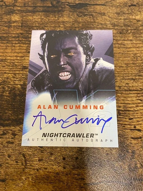 2003 X-MEN UNITED AUTO: ALAN CUMMING/NIGHTCRAWLER Autograph